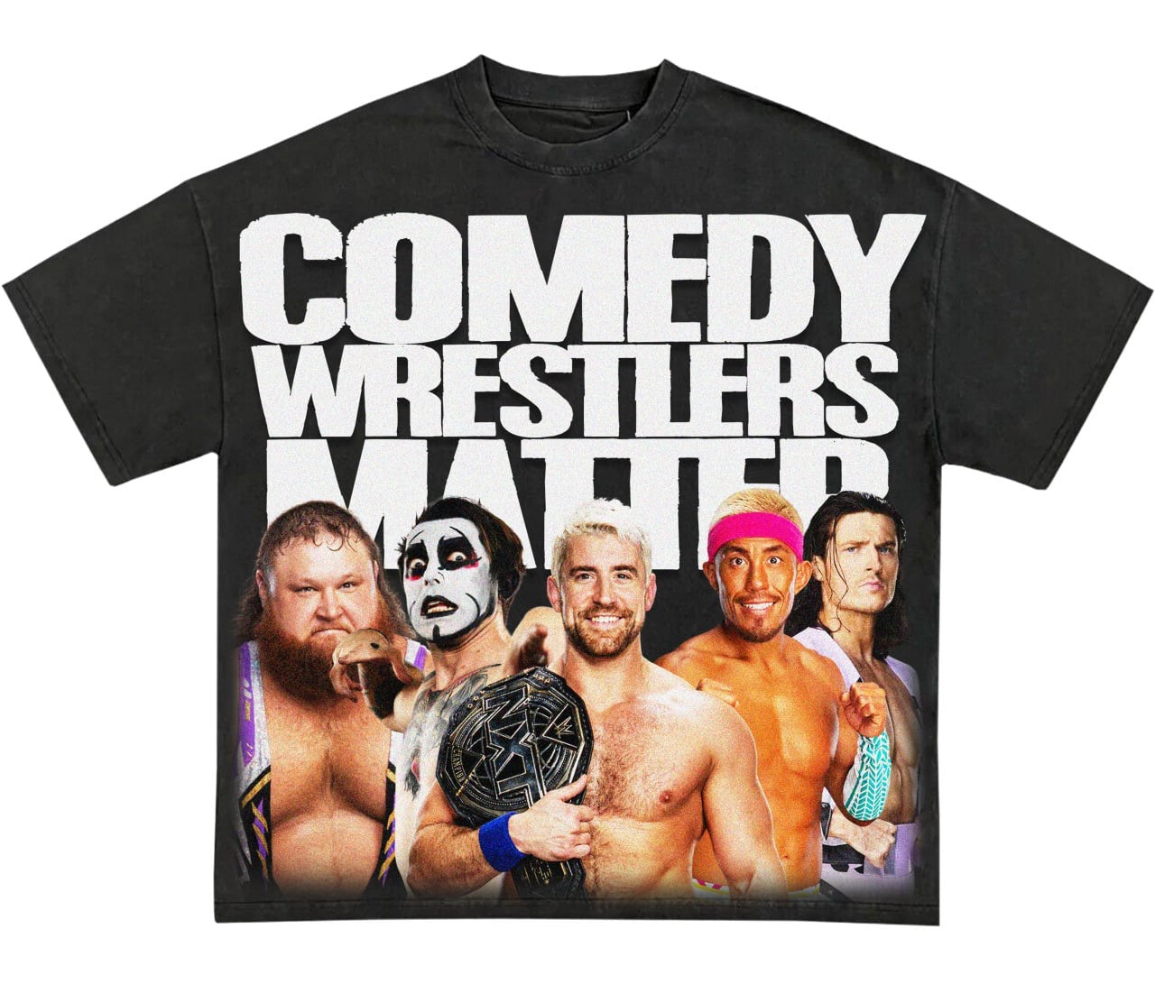 ‘Comedy Wrestlers Matter’ Tee